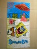 100% cotton cartoonreactive printed beach towel