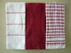 100% cotton check terry towel