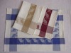 100%cotton checked jacquard tea towel, kitchen towel