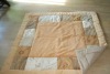 100% cotton children's yellow quilted quilt
