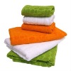 100% cotton circle jacquard set towel