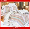 100%cotton classic stripe design 4 pcs set