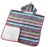 100%cotton color striped beauty kids bathrobe