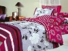 100%cotton comforter set/reactive printing twill bedding sets/home bedding/duvet cover set/home bedding/bed sets