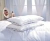 100% cotton cover white goose down pillow