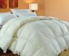 100% cotton cover white goose down quilt bed quilt