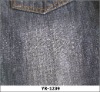 100% cotton cross hatch denim fabric(broken twill);jean fabric