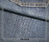 100% cotton cross hatch denim fabric, slub denim fabric