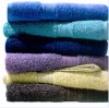 100% cotton dobby terry bath towel