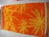 100% cotton double jacquard velour beach towel