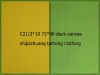 100% cotton duck canvas fabric material