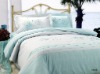 100%cotton embroidered 4pcs bedding set