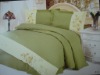 100%cotton embroidered 4pcs bedding set