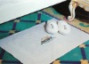 100% cotton embroidered and jacquard bath mat for hotel