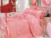 100% cotton embroidered bedding set