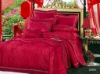100% cotton embroidered bedding set