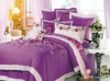100% cotton embroidered bedding set