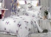 100% cotton embroidered bedding set
