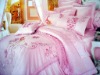 100% cotton embroidered bedding set