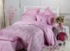 100% cotton embroidered bedding set