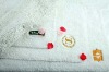 100% cotton embroidered hotel bath mat