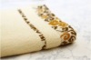 100% cotton embroidery bath towel textile