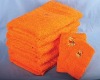 100% cotton embroidery bath towel with border