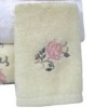 100% cotton embroidery bath towels