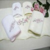 100% cotton embroidery bath towels