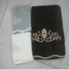 100% cotton embroidery bath towels