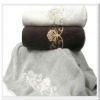 100% cotton embroidery bath towels