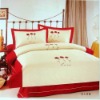 100% cotton embroidery bed linen