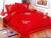 100% cotton embroidery bedding set