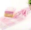 100% cotton embroidery children bath towel with yarn dyed
