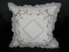 100% cotton embroidery cushion