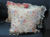 100% cotton embroidery cushion