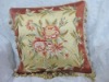 100% cotton embroidery cushion