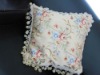 100% cotton embroidery cushion