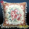 100% cotton embroidery cushion