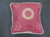 100% cotton embroidery cushion