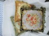 100% cotton embroidery cushion