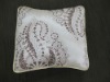 100% cotton embroidery cushion