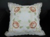 100% cotton embroidery cushion