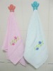 100%cotton embroidery face towel