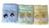 100%cotton embroidery  face towel