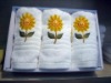 100%cotton embroidery face towel