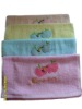 100% cotton embroidery face towel