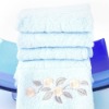 100% cotton embroidery jacquard bath towel