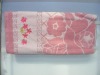 100%cotton embroidery jacquard comfortable beach towel