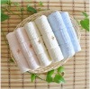 100% cotton embroidery towel with jacquard